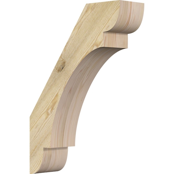 Ekena Millwork 6"W x 20"D x 28"H Olympic Rough Sawn Knee Brace, Douglas Fir BRC06X20X28OLY00RDF - main